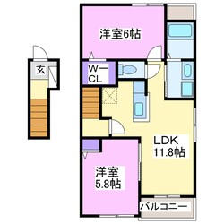 サングランスの物件間取画像